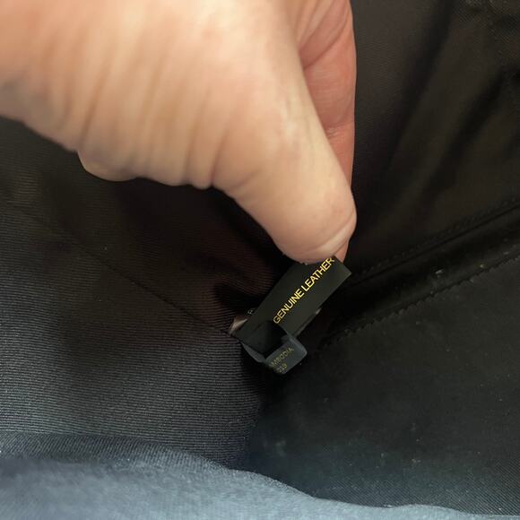 Rebecca Minkoff Large Gabby Tote Black Leather Textured Shoulder Work Bag - Picture 12 of 14